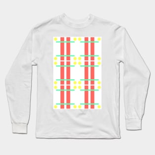 Pineapple Tetris Long Sleeve T-Shirt